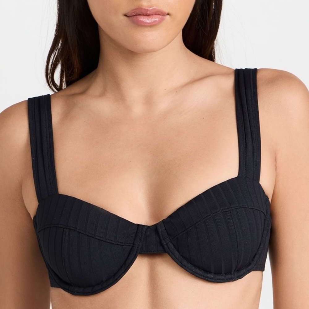 Solid & Striped The LILO Bikini Top Size Large